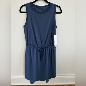 Athleta Rincon Dress XSP Petite Dusty Navy